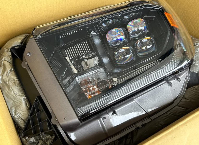 AlphaRex Nova G2 Alpha Black LED Headlights w/ Amber DRL – 2014–2021 Toyota Tundra - Image 4