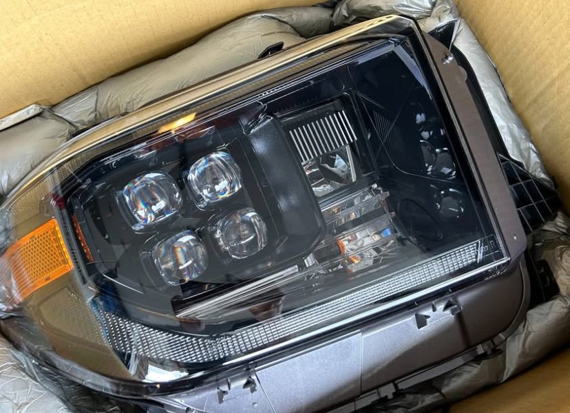 AlphaRex Nova G2 Alpha Black LED Headlights w/ Amber DRL – 2014–2021 Toyota Tundra - Image 8