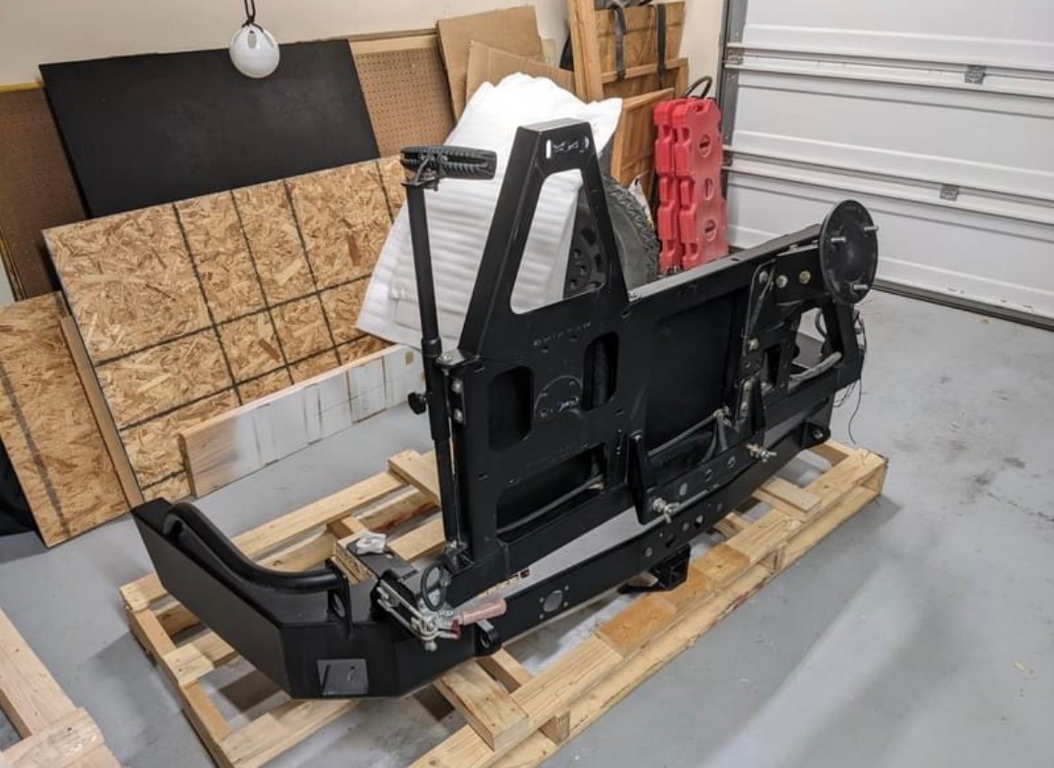CBI Offroad Single Swing-Out Rear Bumper Package – Toyota 4Runner (2010+) - Image 2