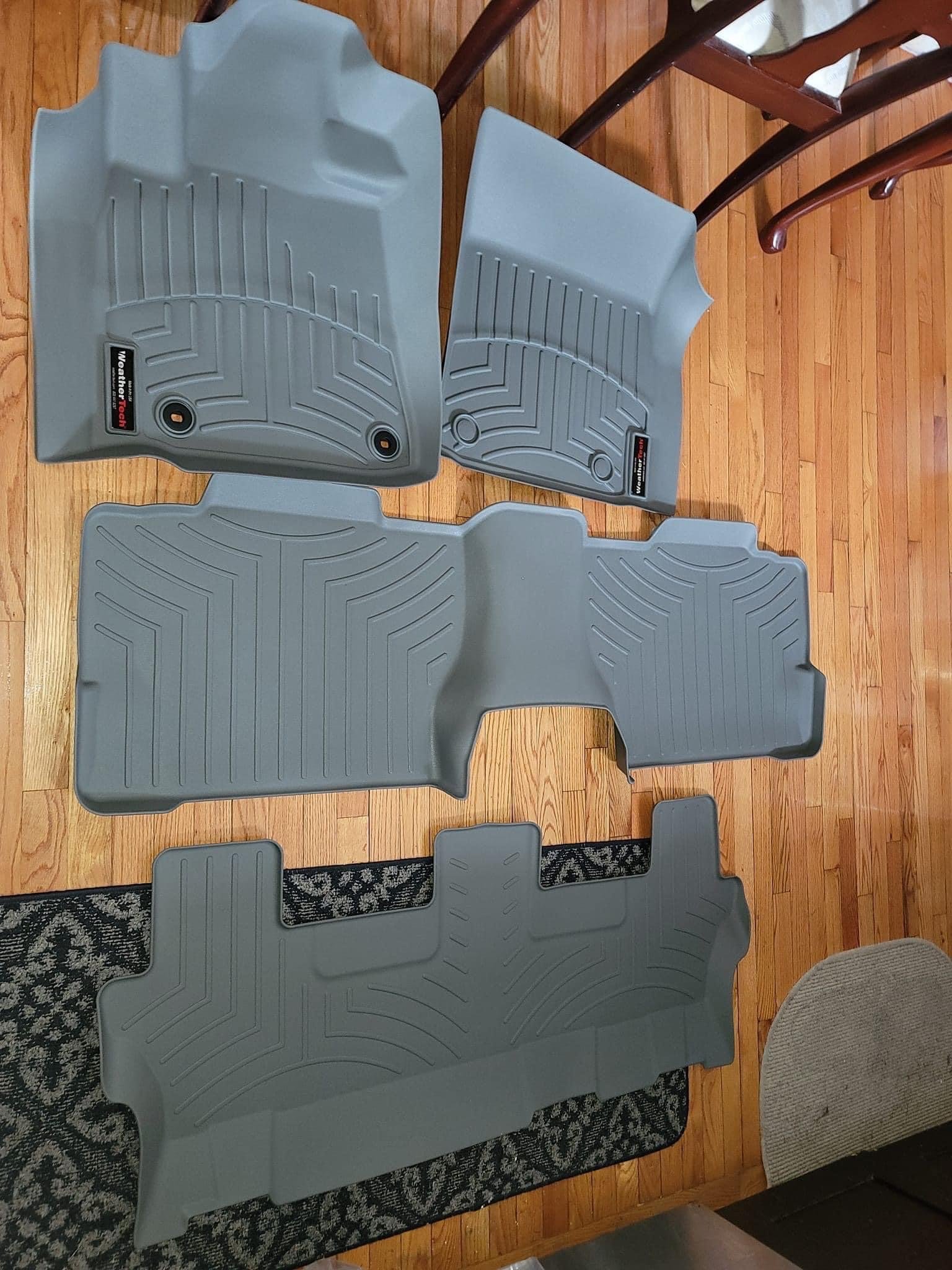 WeatherTech All-Weather Floor Mat Set – Toyota Sequoia SR5 (1st Generation)